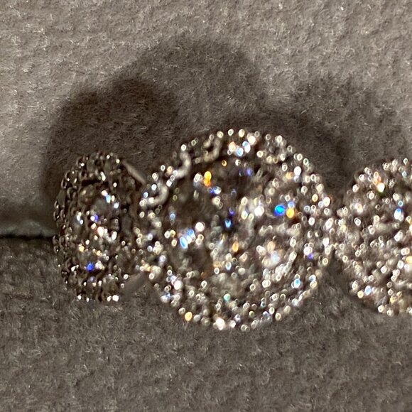 Gorgeous Bony Levy Diamonds Ring 18K Solid White Gold Size 7 Weight 5.6gr EUC - Picture 4 of 10